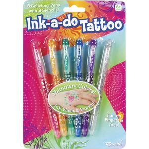 Toysmith Ink-a-Do Tattoo Pens, For Boys & Girls Ages 6+