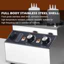 Electric Cheese Sauce Warmer Nacho Cheese Dispenser Warmer Commercial Cheese Dispenser, Hot Fudge Bottle Warmer for Cheese Chocolate Hot Fudge Caramel 86-185 110V