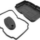 Transmission Oil Pan Kit w/Trans Oil Filter Compatible with NAG1 W5A580 Transmission Compatible with Dodge Challenger Charger Magnum Nitro Compatible with Jeep Wrangler Grand Cherokee Commander
