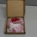 60 Pcs Valentine's Day Floral Picks Valentine Tree Decor Valentines Picks Artificial Heart Shaped Pick Berry Stem for Tree Wedding Anniversary Decorations(Red)