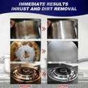 2PCS Stainless Steel Clean Wax, Magical Nano-Technology Stainless Steel Cleaning Paste, Stainless Steel Cleaner and Metal Polish, 3 In 1 Stainless Steel Wax Cleaner for Grease, Oven, Sink