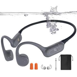 Swimming Headphones Bone Conduction Headphones Bluetooth IPX8 Waterproof | Waterproof Earbuds for Swimming ,Open Ear Earphones with MP3 Mode 32GB,8H Play Bluetooth 5.4 Ear Buds Secure Fit for Running