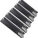 Grill Heat Plate for Dyna-Glo Grill Parts DGF493BNP DGF510SBP DGF510SSP, Porcelain Burner Covers for Backyard BY13-101-001-13, BY14-101-001-02, BY15-101-001-02 Uniflame GBC1059WB 15 Inch (5 Pack)