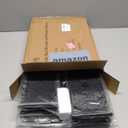 PHINOX Under Bed Storage Containers with Wheels, Under Bed Shoe Storage Organizer Drawer, Tool-free Assembly Metal Storage Containers for Bedroom Clothes Shoes Blankets -2PCK (2 Pack(15.723.6"), Black)