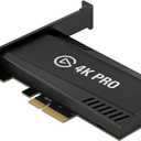 Elgato 4K Pro, Internal Capture Card: 8K60 Passthrough/4K60 HDR10 with Ultra-Low Latency on PS5, Xbox Series X/S, OBS and More, for Streaming & Recording, Windows PC and Dual PC Setups