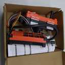 8 Buttons Crane Remote Control, 360 Degree Operated Crane Transmitter, Quick Wiring Industrial Remote Control for Port Crane, Electric Hoist ((2 Transmitters&Receiver)