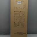 SONGMICS Shoe Rack Bench, 3-Tier Bamboo Shoe Storage Organizer, Entryway Bench, Holds Up to 286 lb, 11.3 x 27.6 x 17.8 Inches, for Entryway Bathroom Bedroom, Ink Black ULBS04H