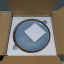 UNICASA 11 Inch Ceramic Dinner Plates Set of 4 Large Blue Plates for Dinner, Salad, Dessert & Pasta, Durable Serving Dishes, Microwave & Dishwasher Safe