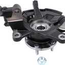 NewYall Front Right Steering Knuckle and Wheel Hub Bearing Assembly for Ford Edge 2011 2012 2013 2014