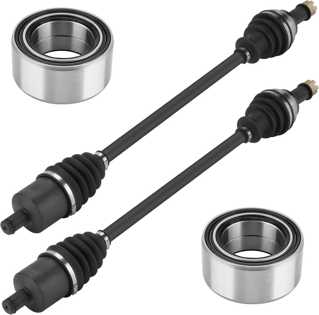 Front Left or Right CV Axle & Wheel Bearing Kit for Polaris RZR XP 1000/RZR XP 4 1000 EPS Sport Premium Highlifter 2014 2015 2016 2017 2018 2019 2020 2021 2022, 2 CV Axles and 2 Wheel Bearings