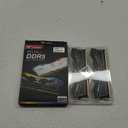 TEAMGROUP T-FORCE DELTA RGB DDR5 Ram 32GB (2x16GB) 6000MHz PC5-48000 CL30 Intel XMP 3.0 AMD Expo Compatible Desktop Memory Black FF3D532G6000HC30DC01