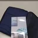 Topcee Weighted Blanket (7 lbs, 40" x 60") Cooling Throw Heavy Blanket for Sleeping Apply to 60-90 lbs, Soft Thick Breathable Blanket with Glass Bead, Easy Care (Navy Blue)