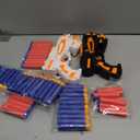 POKONBOY 4 Pack Blaster Guns Compatible with Nerf Guns Bullets, Toy Guns for Boys Girls with 80 Pack Foam Refill Darts, Hand Gun Toys for 6+ Year Old Kids Birthday Christmas