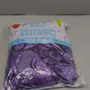 Purple Balloons 100 Pack, 12 Inch Metallic Purple Balloons For Birthdays, Weddings, Baby Showers, Holidays
