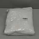 Off White Curtain 102 inches Long 2 Panels Set for Living Room Sliding Glass Door Back Tab Modern Farmhouse Coastal Decor Lightweight Cotton Textured Semi Sheer White Linen Curtains for Bedroom