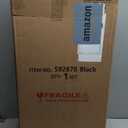 Yaheetech Professional Makeup Train Case 5 in 1 Cosmetology Case on Wheels Aluminum Beauty Travel Case Rolling Cosmetic Organizers & Storage Black