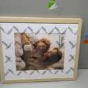 FinalFind 16x20 Picture Frame with Mat for 11x14 Set of 3, Natural Wood Grain 16x20 Frames for Horizontal & Vertical Wall Mounting (3 Pack,Natural)