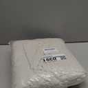 Aganear Waffle Blanket - Lightweight Breathable Summer Blanket of 50% Cotton and 50% Rayon Derived from Bamboo for Hot Sleepers Luxury Throws for Bed, Couch and Sofa,Beige,90x90 Inches (Queen)