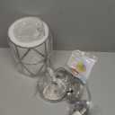 5.4"7.9" Pendant Light with Frosted Glass, Modern Pendant Lights Kitchen Island, Brushed Nickel Pendant Light Fixtures, Cylindrical Pendant Lighting for Kitchen Island, Dining Room, Foyer