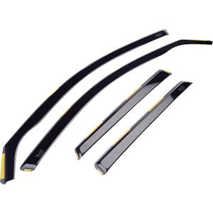 HEKO-10208 Front Rear Wind Deflectors Fits Audi A4 5dr 2002-2009 5-Door Estate (4 Pieces)