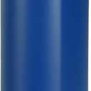 Water Bottle With Waterproof Stickers,For Hiking Leakproof, Insulated Stainless Steel Bottle With Straw,24 Oz, (Peacock Blue)