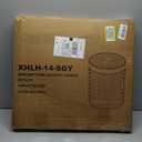 Laundry Hamper with Lid Laundry Basket with Lid 19.0 Gal (72 L) Round Laundry Basket Handwoven Rattan Basket with Lid Removable Bag 2 Mesh Bags Handles for Living Room Bathroom Gray