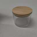 12oz Candle Jars for Making Candles, 8 Pack Large Clear Glass Empty Candle Jars with Bamboo Lids and Wick Kit, Multiple Wicks Wide Mouth Candle Container Bulk, Ideal for Candle Business