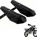 Universal Motorcycle Handlebar Protection Hand Guards Handguards Handle Protector Protective Gear 7/8" 22mm and 1 1/8" 28mm for CRF110 CRF50 CRF125 XR100 CRF80 XR70 Dirt Pit Bike ATV (Black)