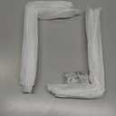 Heavy Duty Shelf Brackets Floating L Shelf Bracket, Brackets for Shelves, L 12" x H 6" x W1.5 Wall Shelf Brackets for DIY, Suitable for Study, Kitchen, Living Room, Bathroom (White, 6 Pack)