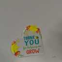 Teacher Appreciation Gifts for Women Acrylic Keepsake and Paperweight Teacher Gifts from Student for Nurse Graduation Retirement First Last Day of School (Thank You for Helping Me Grow)