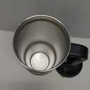 Hydro Flask Travel Tumbler with Handle, Lid and Straw - Insulated Stainless Steel in 40 Oz Black