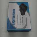 Memory Foam Seat Chair Cushion for Relieves Back Sciatica Pain Tailbone Pain Coccyx Degenerating Disc Orthopedic Osteoarthritis Prostate Cushion Low Back Pain Cushion Hip Shaping (Dark Gray)