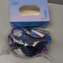 Silicone Cover Set Compatible with Oculus/Meta Quest 3, Touch Controller Grips Cover, VR Shell Cover, Facial Interface Cover, Protective Lens Cover, Tempered Glass Lens Caps (Aurora Blue)