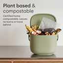 Vove Compostable Snack Bags 50 Ct  PFAS-Free, BPI Certified, Freezer Safe with Airtight Seal for Snacks & School Lunches, Plant-Based