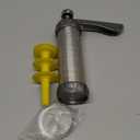 Cookie Press Kit, Upgraded Cookie Maker, Stainless Steel Spritz Cookies Press for Baking With 20 Cookies Discs And 4 Piping Tips, for DIY Christmas Cook-ie Maker and Decorating