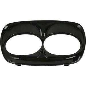 Moto fairing Headlight Trim Bezel Outer Fairing Cowl Fits For Harley Road Glide FL 1998 1999 2000 2001 2002 2003 2004 2005 2006 2007 2008 2009 2010 2011 2012 2013 fairing kit Black