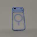 CANSHN Magnetic Compatible with iPhone Air Case(6.5 Inch), Upgraded [Full Camera Protection] [Compatible with Magsafe] [Translucent Matte] Shockproof Phone Cover for iPhone 17 Air Case,Light Blue