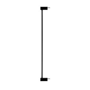 BABELIO Metal Baby/Dog Gate Extender, 2.75inch (7cm) Black Pet Gate Extension, Extra Wide Pet Gate Accessories for Stairs & Doorways, NO Need Tools NO Drilling, 36" Tall
