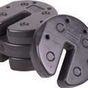 US Weight 30 Pound Canopy Weight Set of 4 with No-Pinch Design - Easy Installation and Removal to Secure Tents, Canopies, and Umbrellas at Outdoor Events