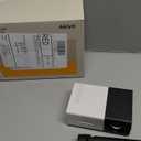 Mini Upgraded Projector, Bright 3000+ Lumen HD Mini Projector – Portable, 3D-Ready, Multi-Device Compatible, Portable Outdoor Movie Projector, Mini Projector for Home Bedroom