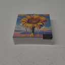 Sunflowers Plant Puzzle 1000 Pieces for Adults, Colorful Flowers Jigsaw Puzzles, Impossible Nature Art Puzzle as Floral Decor