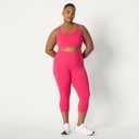 Amazon Essentials Women's Active Total Train Gym Workout Leggings (XX-Large, Hot Pink)