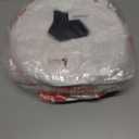 Leyndo 37 x 10 Inches Christmas Santa Cat Tunnel Bed Under Christmas Tree with Central Mat for Xmas Tree Skirt Warm Soft Cat Tube in Red Green Multifunctional Decorative Bed