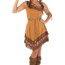 Fun Shack Womens Native American Brown Dress XL