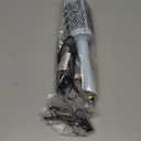 Farery 2.4" Thermal Brush, Large Barrel Heated Round Brush with Triple PTC & 5 Heat Settings (280-420F), Lightweight Dual Voltage for Voluminous Big Curls, Waves & Straightening Long Hair (Blue)