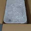 2 Pack 2.7 Gal Bathroom Trash Can with Lid, Automatic Trash Can Small Smart Garbage Can Touchless, Slim Motion Sensor Waterproof Plastic Trash Bins for Bedroom Office Kitchen Toilet (White)