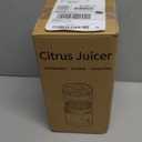 Electric Citrus Juicer Rechargeable - Electric Juicer Machines with USB and Cleaning Brush Portable Compact Juicer for Orange, Lemon, Limes (Red)