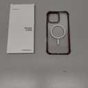 ORNARTO Air Case for iPhone 16 Pro Max Clear, Compatible with MagSafe, Military-Grade Drop Protection Cover with Built-in Air-Purple