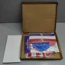4th of July Decorations, 21-Pcs Red, White and Blue Patriotic Party Supplies, Foil Fringe Streamer, Star Garland, Paper Fans, Lanterns, Pom Poms, Hanging Swirls for Independence Day