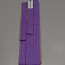 Stretching Strap Yoga Strap with Loops, Stretch Straps for Physical Therapy, Non-Elastic Exercise Strap for Pilates, Dance and Gymnastics with Workout Guide (Purple)